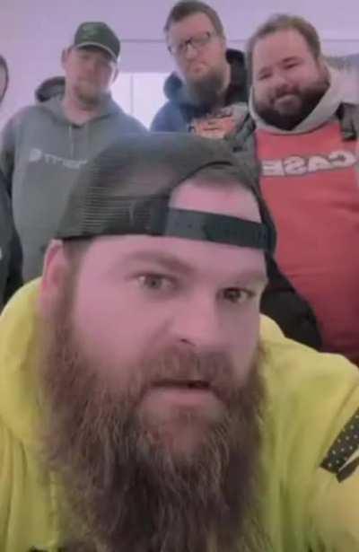 Who is gonna tell him.