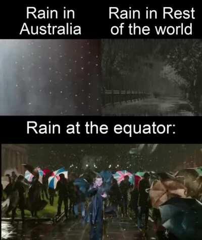 Legend says you can float at the equator