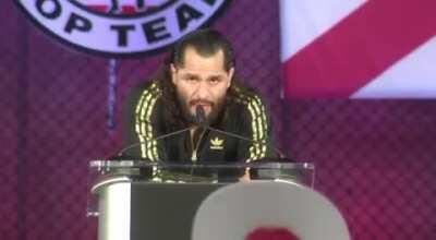 Hispanic UFC fighter gives a 'vote for Trump' speech, and says the era of Hispanics voting for democrats is over