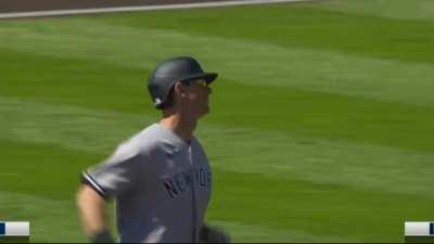 [Highlight] [Highlight] Nick Gordon makes a nice leaping catch in the shadows robbing DJ LeMahieu.