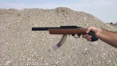 Brrrt! Same 22 bolt as before with a different outfit on this time.