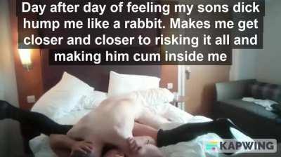 Mom becomes son's cumdump