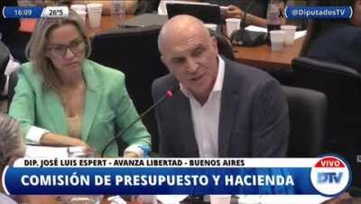 Mientras Milei falta a trabajar, Espert deja pedaleando en el aire a Guzman