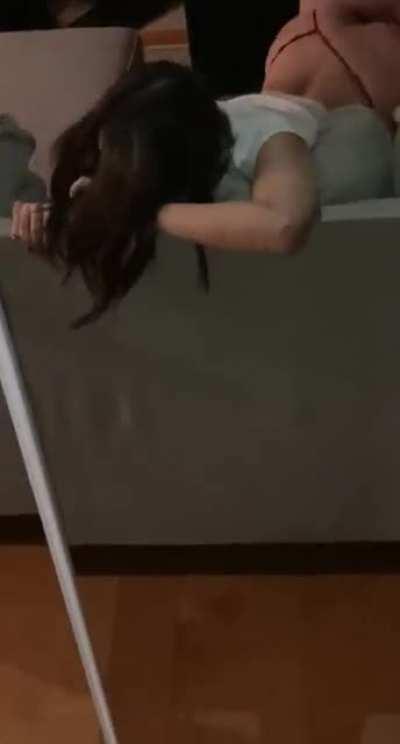 Does your wife let you hit it from behind every night? [f]