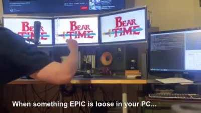 So, this has been fun for the last few days (sound ON):