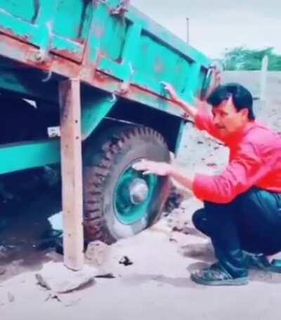 Is your truck a 4x4? “No 2x4”.