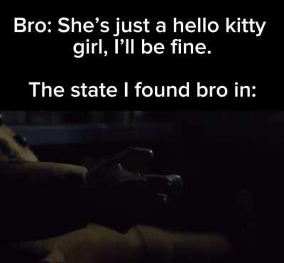 He barely made it out alive