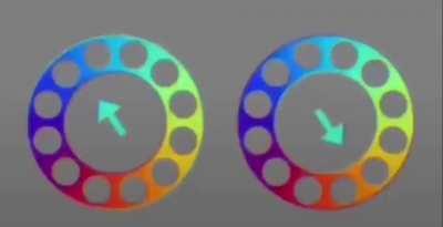 These circles are neither moving or changing shape