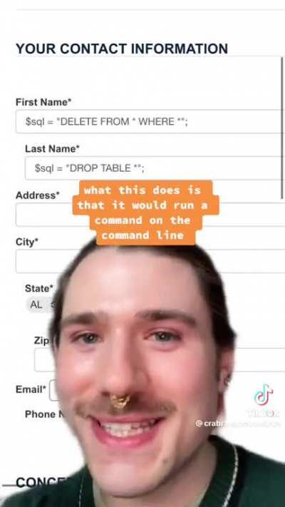 Anybody feel like screwing with an anti-trans government program? 😏