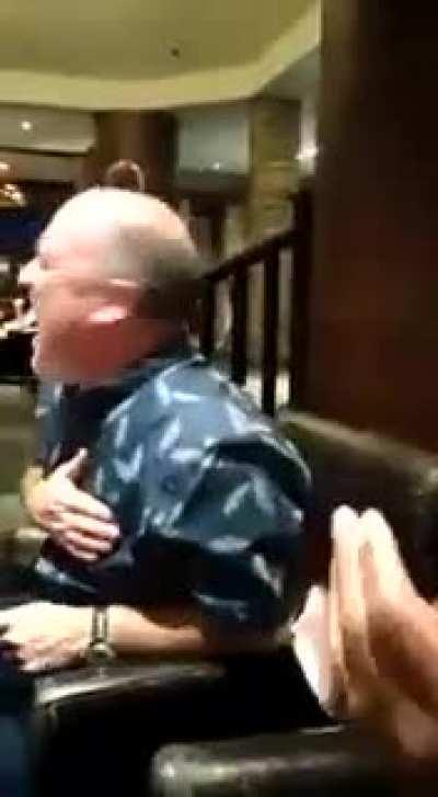 beware of elderly waiters