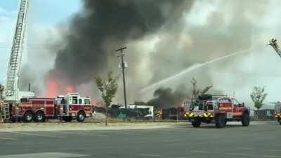 Always aim at the base of the fire