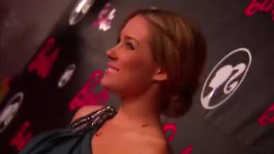Very quick, poor quality, clip of Julianna at the Barbie 50th Anniversary Malibu Dream Home Event 2009
