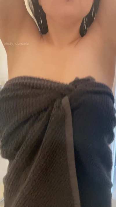 You walk into the bathroom and I drop my towel almost by accident