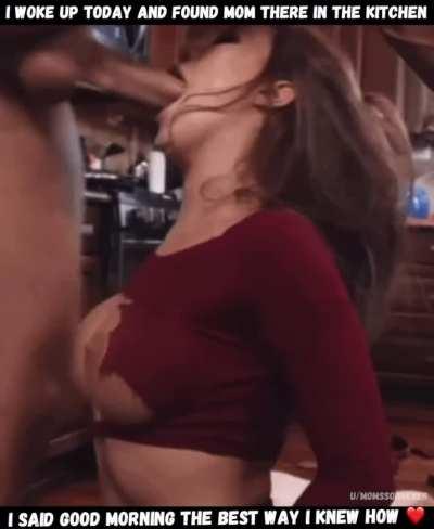 Good morning Mom 😘