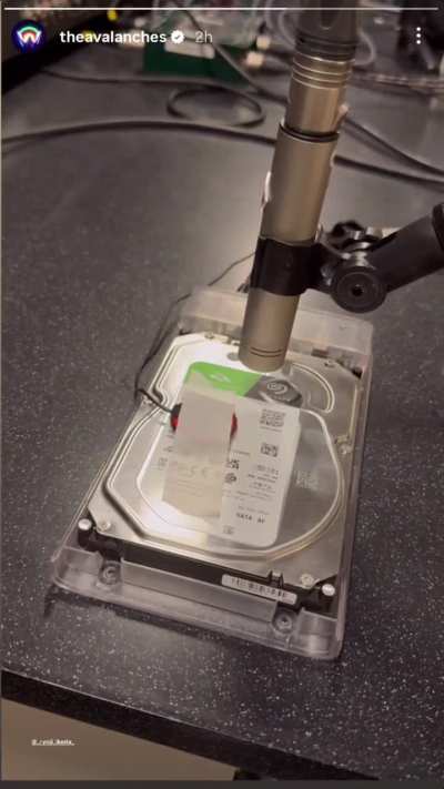 The boys doing some sampling