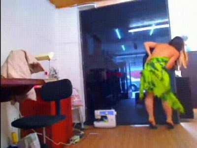 Caught Camming at Work