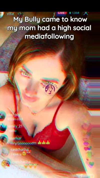 Your mom's social media numbers made your bully want your mother even more