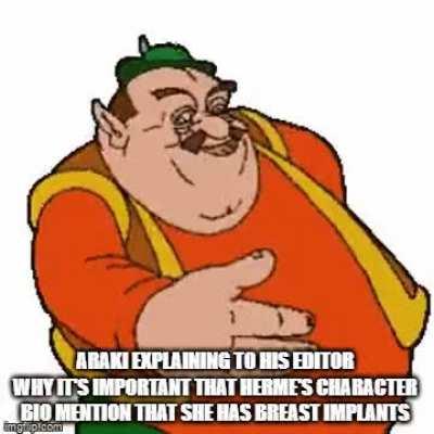 It's vital to the plot