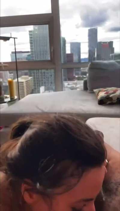 Caught my mom sucking my bullies dick 🥵