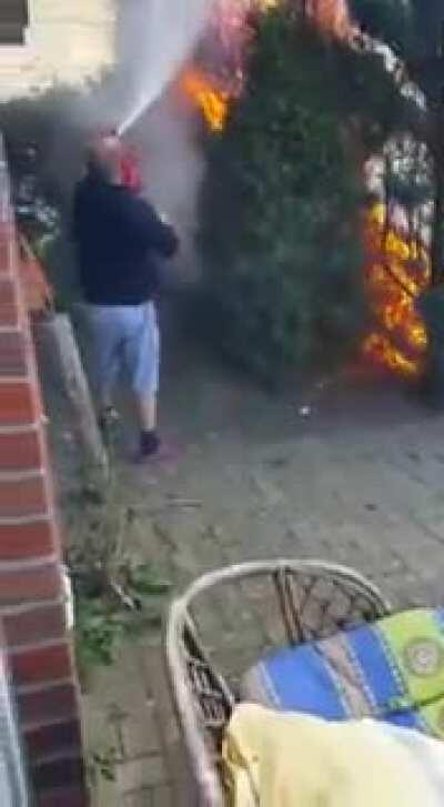 Wie Heckenbrände entstehen