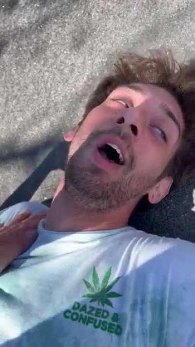 HMFT after hitting head trying to 180 a fence.