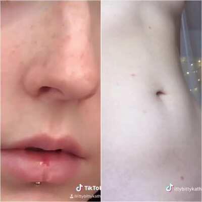 you know that trend where you show parts of your face and reveal it at the end? I did that with my body. Was it what you expected?