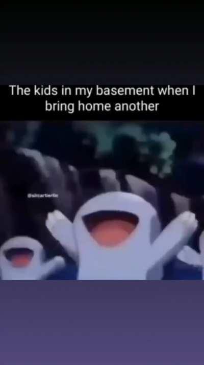 Title is in the basement 