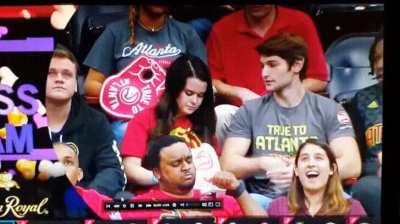 Just a normal kiss cam.