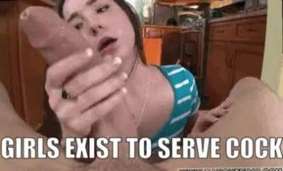 Look how happy she is