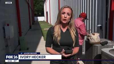 Fox 26 TV Reporter Ivory Hecker Informs Network LIVE ON AIR She's Blowing The Whistle On Them