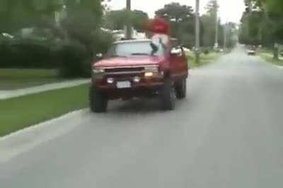 Ghost riding the whip