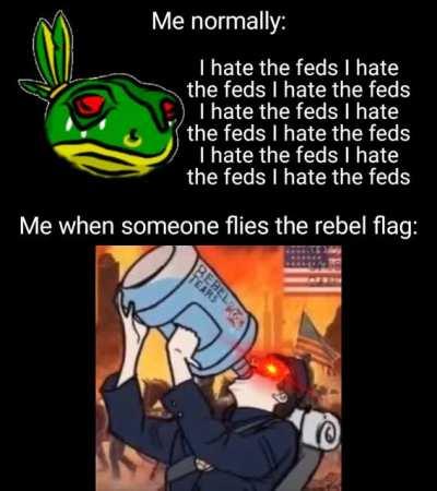 Nothing inspires patriotism like dirty rebs