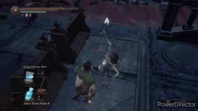 Here is me struggling to kill one stupid thrall