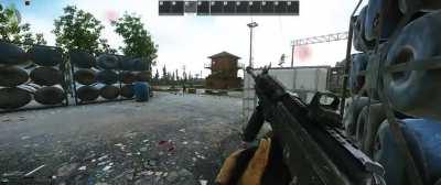 Another clip of Sanitar just inhaling bullets. There's no way this is intended?