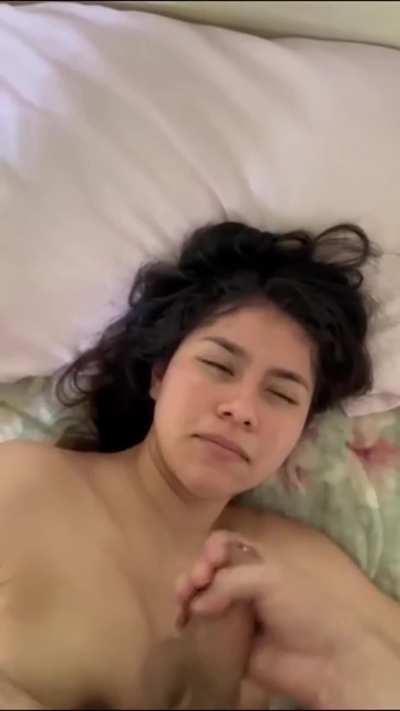 Reluctant Slut Gets Facial