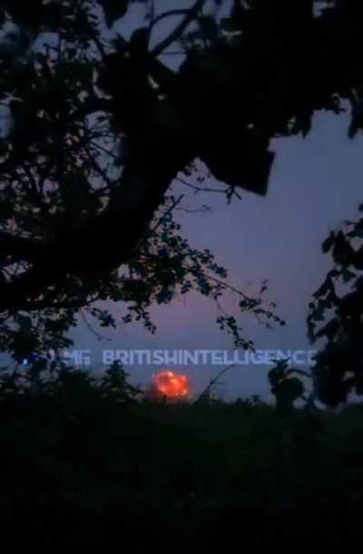 UA POV: UR-77 Meteorit being used on Russian positions.