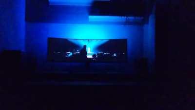 CRG9 with DIY ambilight setup