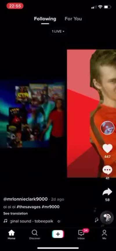 His whole page is so fucking weird