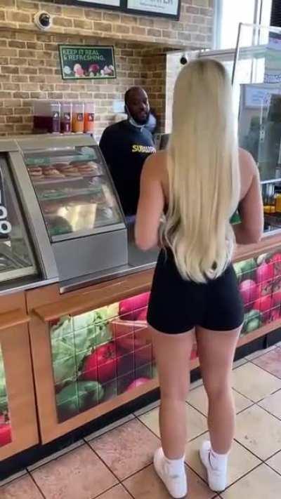 HMC while I do this at a Subway