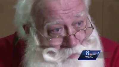 terminally ill kid says last words to Santa