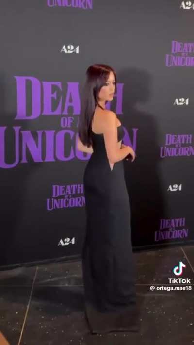 Jenna at Dearh of Unicorn by A24 Premiere | March 12 2025