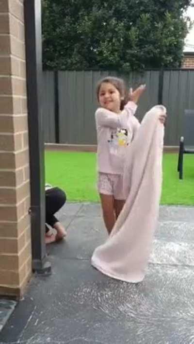 I haven’t seen a magic trick as cute as this one