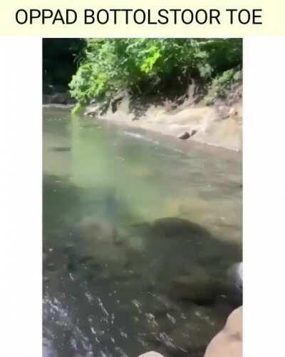 As fast as my legs can carry me