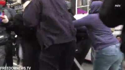 [Extended video] Seven minutes of MAGA versus Antifa in NYC on Sunday 10/25/2020