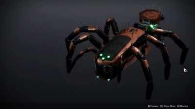 The New Spider Sparrow Actually Walks