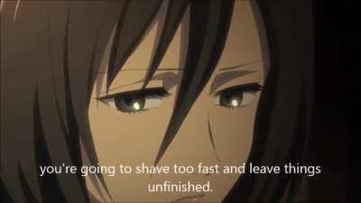 Attack on Titan Shaving Cream Commercial (OFFICIAL)