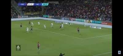 Yann Sommer great save against Cagliari 90’