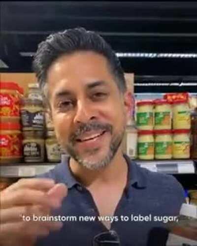 How companies label sugar and try to fool you into buying unhealthy products.