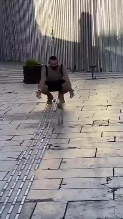 Embracing for some snuggles when...