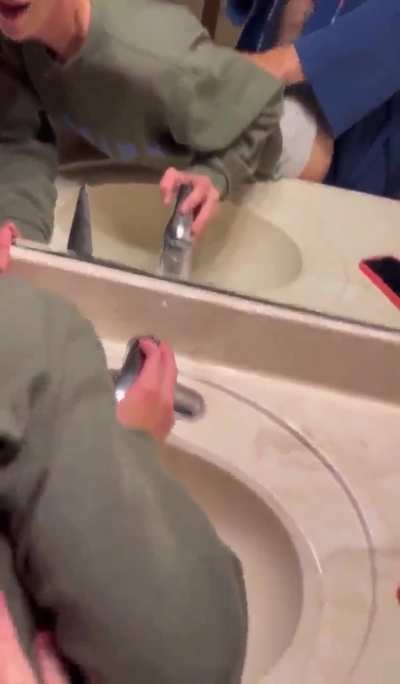 He just walked in and bent me over the sink and started fucking me